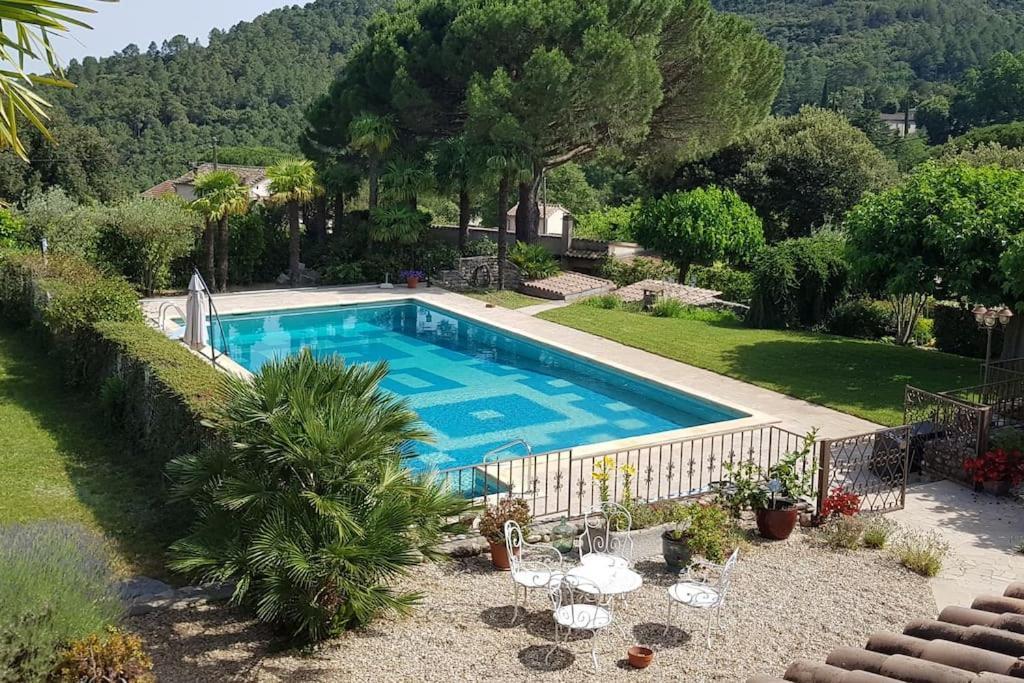 Sous Le Grand Pin Gites Eden En Cevennes Anduze Exterior foto